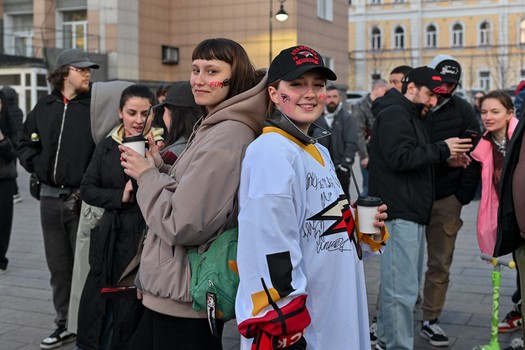 Фан-зона «Авангарда» в Городском саду