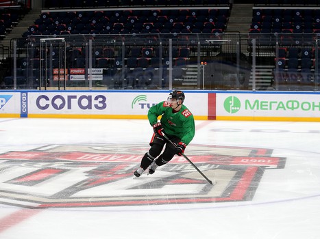 Раскатка «Авангарда» перед юбилейным матчем с «Ак Барсом»