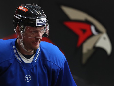 Раскатка «Авангарда» перед матчем с ХК «Сочи»