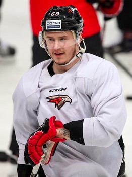 Раскатка «Авангарда» перед вторым матчем серии с «Салаватом Юлаевым»