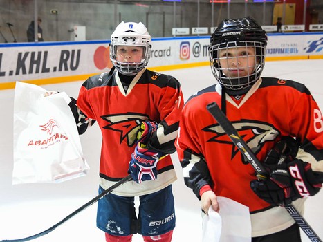 Открытие центрального комплекса Хоккейной Академии «Авангард» 