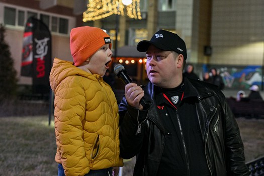 Фан-зона «Авангарда» в Городском саду