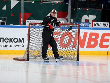 Раскатка «Авангарда» перед первым матчем серии с «Ак Барсом»