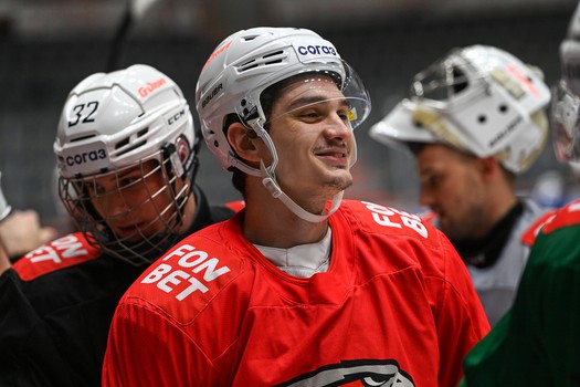 Тренировка «Авангарда» в Хабаровске