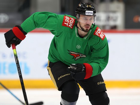 Раскатка «Авангарда» перед матчем с ХК «Сочи»