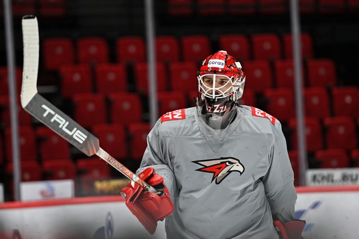 Раскатка «Авангарда» перед матчем с «Салаватом Юлаевым»