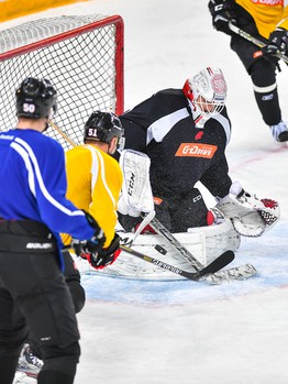 Раскатка "Авангарда" перед матчем с "Барысом"