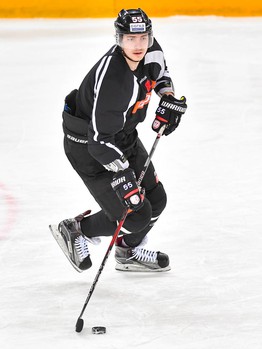 Раскатка "Авангарда" перед матчем с "Металлургом"