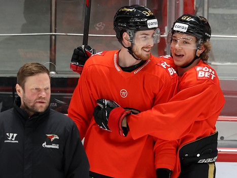 Раскатка «Авангарда» перед четвёртым матчем серии с «Металлургом»