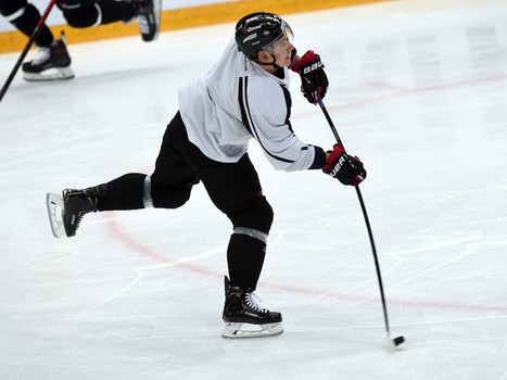 Раскатка "Авангарда" перед матчем с "Амуром"