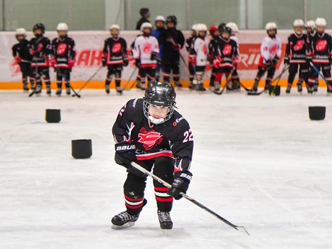 Новогодний праздник в хоккейной школе "Авангард"
