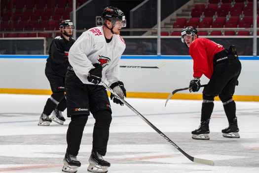 Тренировка «Авангарда» в Санкт-Петербурге