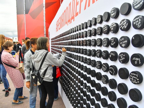 Презентация команды «Авангард» сезона 2019/20 в Омске