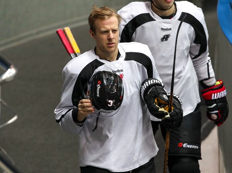 Раскатка «Авангарда» перед матчем со «Слованом»