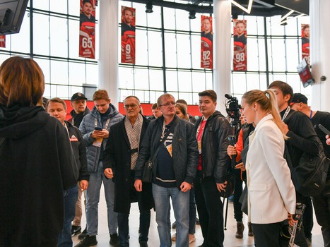 Раскатка «Авангарда» перед домашним матчем с «Сибирью»