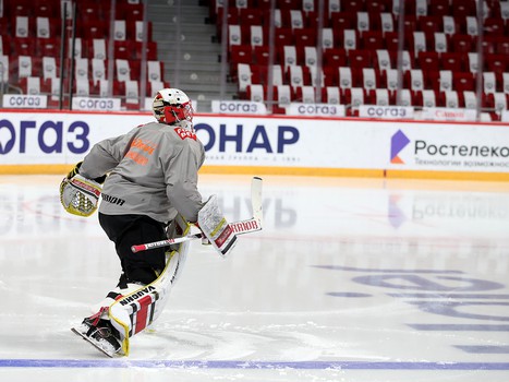 Раскатка «Авангарда» перед выездным матчем с «Трактором»