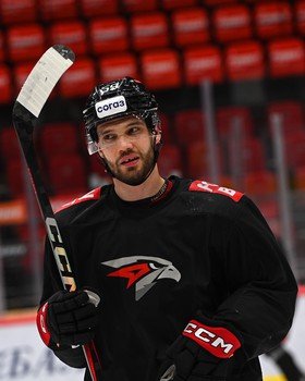 Тренировка «Авангарда» перед матчем с «Адмиралом»