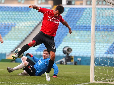 Товарищеский матч по футболу. Сборная «Авангард» - «Мощные СМИ» 13:2