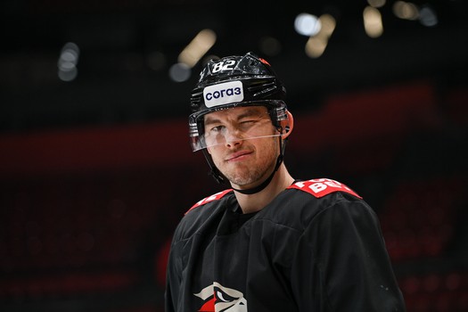 Раскатка «Авангарда» перед матчем с «Локомотивом»