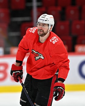 Тренировка «Авангарда» на старте паузы в чемпионате