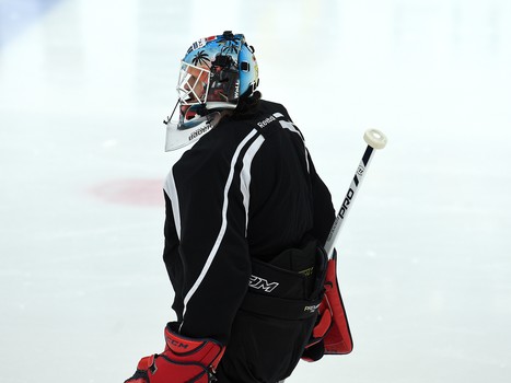 Раскатка «Авангарда» перед матчем с рижским «Динамо»