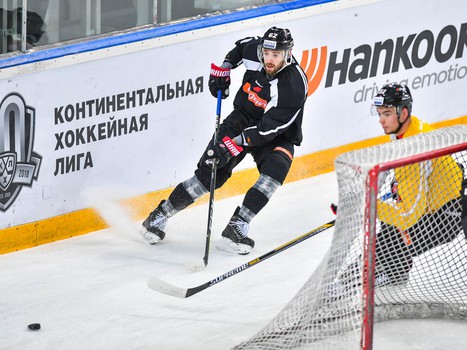 Раскатка "Авангарда" перед матчем с "Барысом"