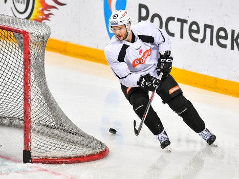 Тренировка "Авангарда" перед отправлением на выезд