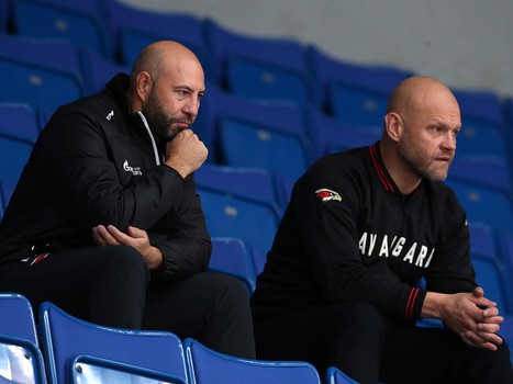 Раскатка «Авангарда» перед матчем со «Спартаком»