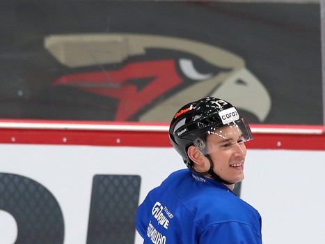 Раскатка «Авангарда» перед матчем с «Сибирью»