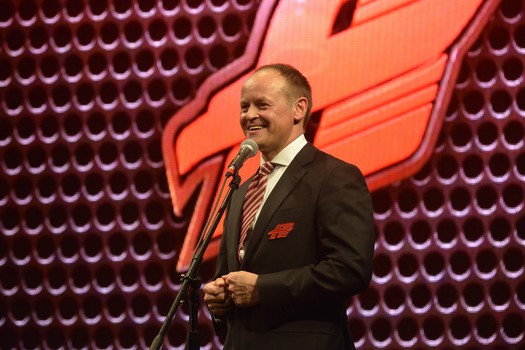 Презентация игроков и тренеров хоккейной команды "Авангард" перед сезоном КХЛ-2014/15