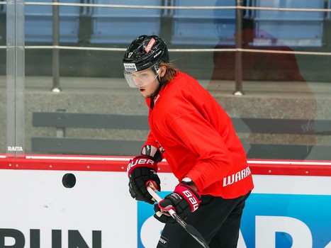 Раскатка «Авангарда» перед матчем с «Куньлунь Ред Стар»