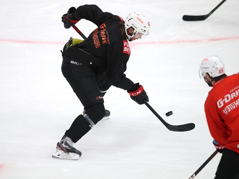 Раскатка «Авангарда» перед вторым матчем финальной серии с ЦСКА