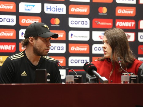 Открытая тренировка «Авангарда» перед плей-офф