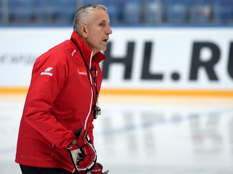 Раскатка "Авангарда" перед матчем с "Куньлунь Ред Стар"