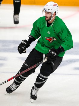 Раскатка «Авангарда» перед выездным матчем со «Спартаком»