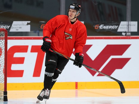 Раскатка «Авангарда» перед матчем с «Амуром»