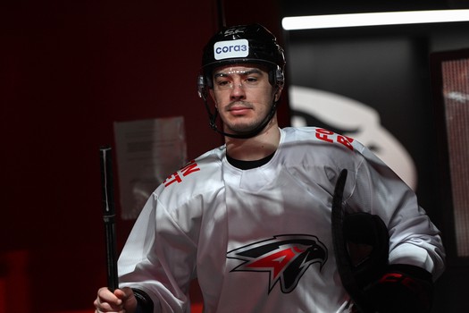 Раскатка «Авангарда» перед матчем с «Нефтехимиком»