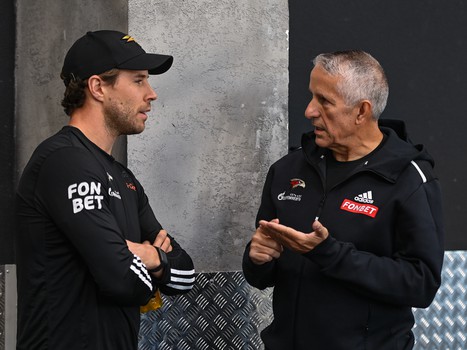 Тренировка «Авангарда» в Омске