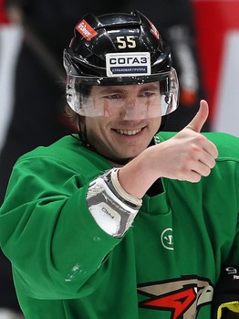 Раскатка «Авангарда» перед матчем с «Витязем»