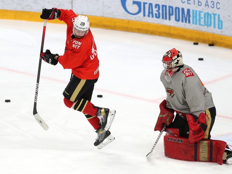 Открытая тренировка «Авангарда» перед плей-офф