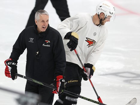 Раскатка «Авангарда» перед выездным матчем с ЦСКА