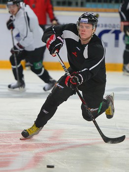 Раскатка "Авангарда" перед матчем с "Атлантом" 12 сентября 2013