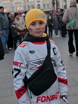 Фан-зона «Авангарда» в Городском саду