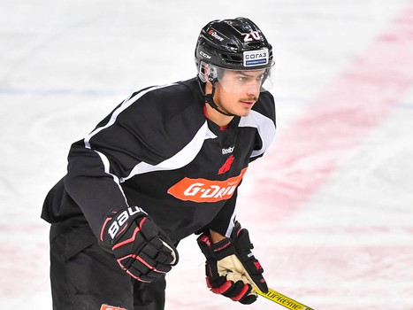 Раскатка "Авангарда" перед матчем с "Ладой"