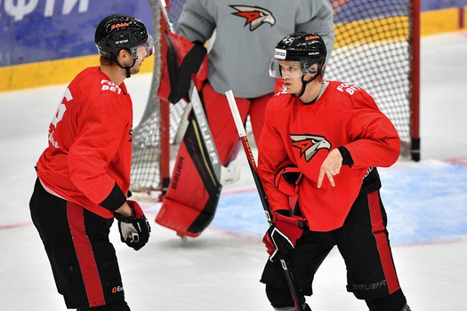 Двусторонний матч «Авангарда»