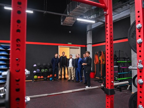 Андрей Аршавин побывал в Академии «Авангарда»