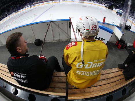 Раскатка «Авангарда» перед выездным матчем с «Ак Барсом»