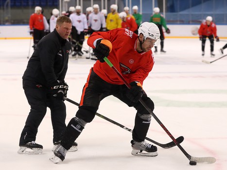 Тренировка «Авангарда» в Сочи