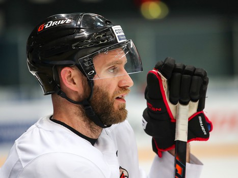 Раскатка «Авангарда» перед матчем против СКА