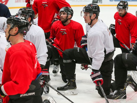 Первая тренировка Богдана Якимова в «Авангарде»